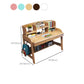 Modern Wood Verstelbaar Writing Desk Home Office Desk met planken