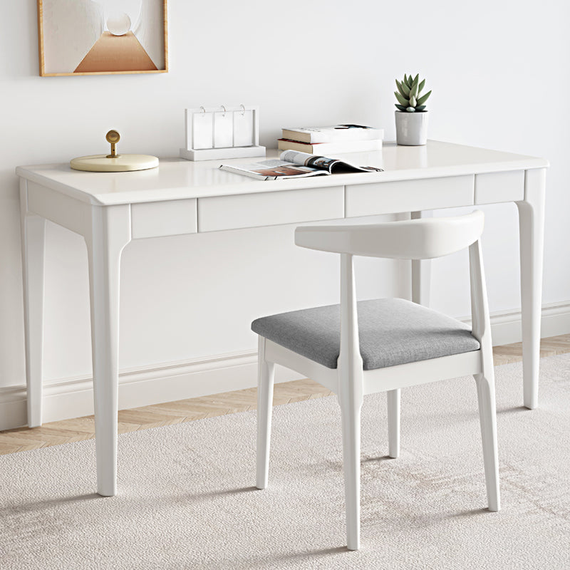 Parsons contemporain Home Writing Desk 29.5 pouces de bureau de haut avec tiroir