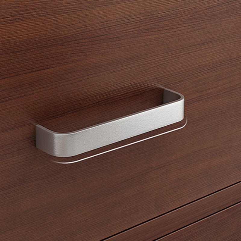 Engineered Wood Writing Desk Modern Executive Desk with Drawers Clearhalo 'furn' 'furn_office_desk' 'Furniture' 'Office Desks' 'Office Furniture' 'office_desk' 7586675