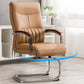 Modern Fixed Arms Task Chair Ergonomic Desk Chair for Office