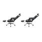 Modern Padded Arms Task Chair Mesh Back Desk Chair for Office