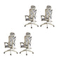 Modern Padded Arms Task Chair Mesh Back Desk Chair for Office