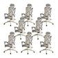 Modern Padded Arms Task Chair Mesh Back Desk Chair for Office