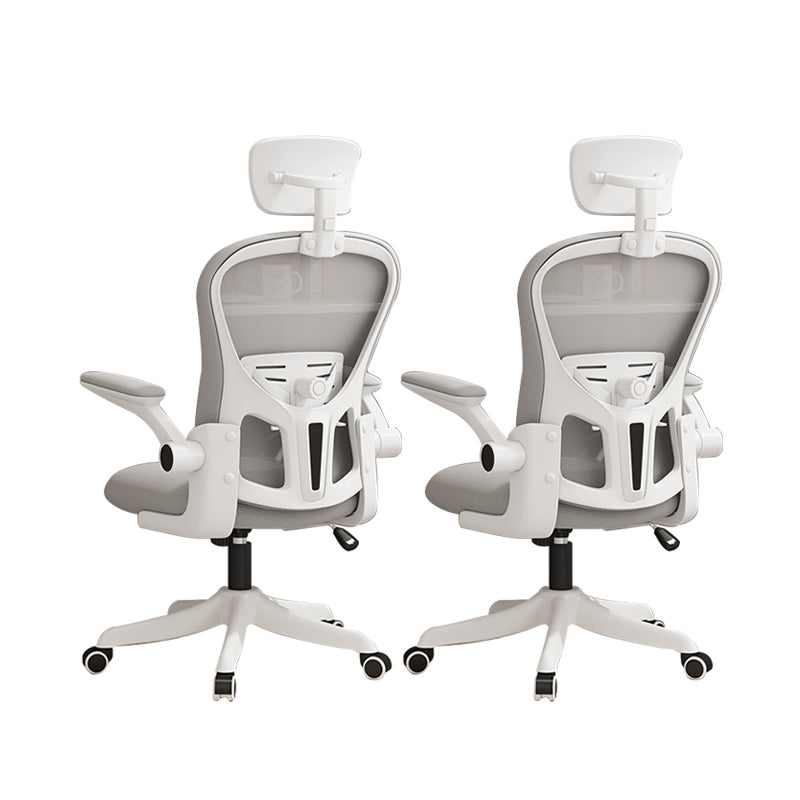 Sedia da ufficio ergonomica moderna sedia da retro a mesh per ufficio