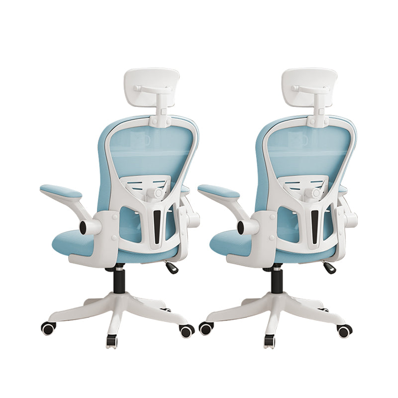 Sedia da ufficio ergonomica moderna sedia da retro a mesh per ufficio