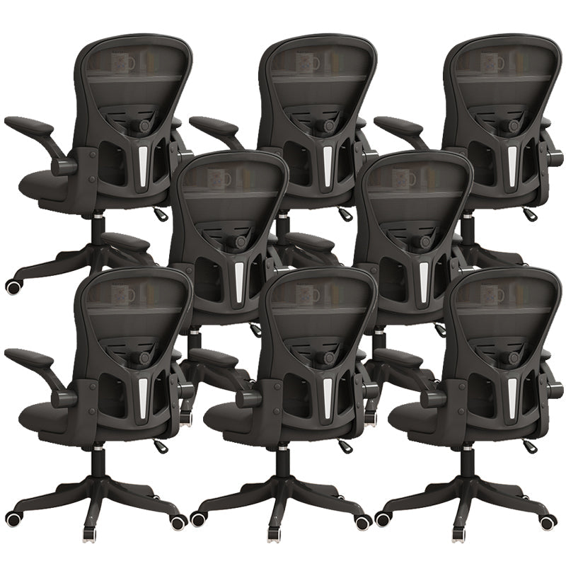 Sedia da ufficio ergonomica moderna sedia da retro a mesh per ufficio