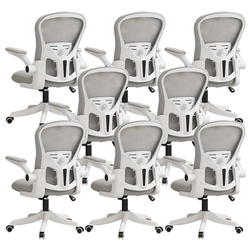 Sedia da ufficio ergonomica moderna sedia da retro a mesh per ufficio