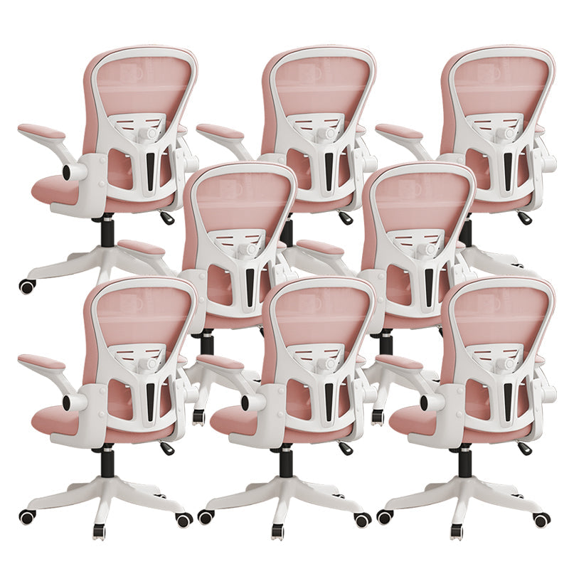 Sedia da ufficio ergonomica moderna sedia da retro a mesh per ufficio