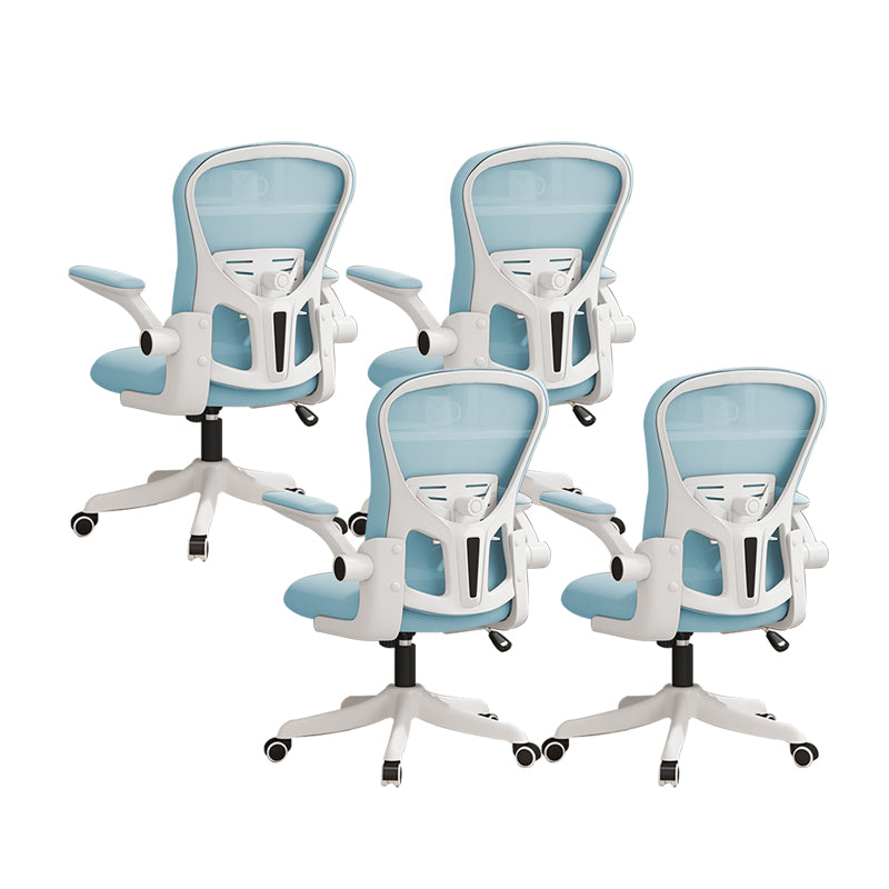 Sedia da ufficio ergonomica moderna sedia da retro a mesh per ufficio