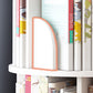 Engineered Wood Bookshelf Standard Contemporary Closed Back Bookcase Clearhalo 'Bookcases' 'furn' 'furn_bookcases' 'Furniture' 'Office Furniture' 7587321