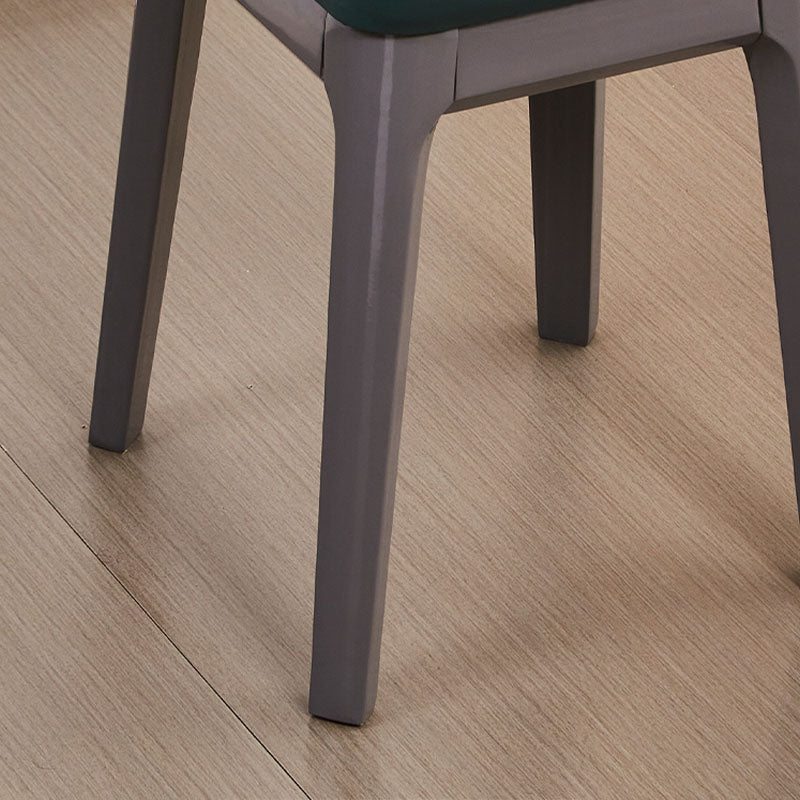 Contemporary Leather Standard Square Standard with Black/Brown/Grey Legs for Home Clearhalo 'furn' 'furn_ottomans_poufs' 'Furniture' 'Living Room Furniture' 'Ottomans & Poufs' 'ottomans_poufs' 7587507