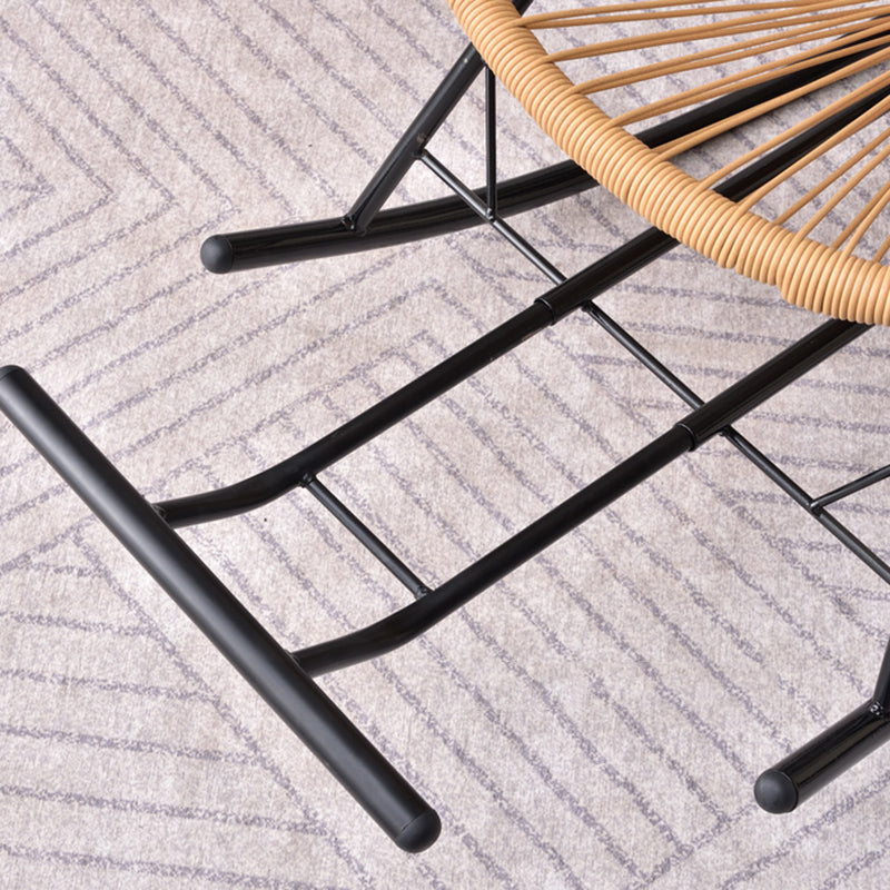 Simple Style Lounge Leisure Chaise Rocking Chair Home Iron Lazy Chair Clearhalo 'Chairs & Seating' 'furn' 'furn_rocking_chairs' 'Furniture' 'Living Room Furniture' 'Rocking Chairs' 'rocking_chairs' 7587553