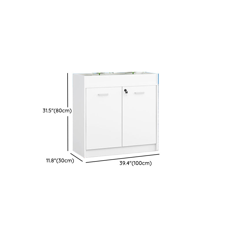 Modern Lateral Cabinet Wooden Frame Key Locking File Cabinet Clearhalo 'Filing Cabinets' 'filling_cabinets' 'furn' 'furn_filling_cabinets' 'Furniture' 'Office Furniture' 7587691
