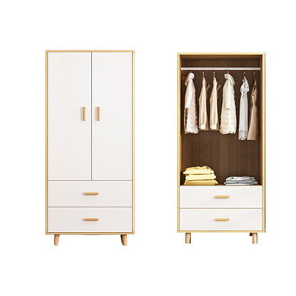 Rectangular Wardrobe Cabinet Modern Simple Wooden Wardrobe Cabinet