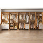 Rectangular Wardrobe Cabinet Modern Simple Wooden Wardrobe Cabinet
