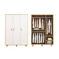 Rectangular Wardrobe Cabinet Modern Simple Wooden Wardrobe Cabinet