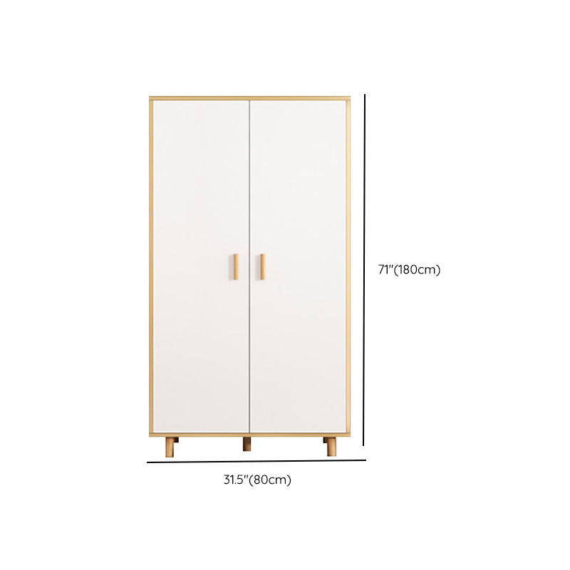 Rectangular Wardrobe Cabinet Modern Simple Wooden Wardrobe Cabinet