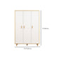 Rectangular Wardrobe Cabinet Modern Simple Wooden Wardrobe Cabinet