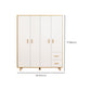 Rectangular Wardrobe Cabinet Modern Simple Wooden Wardrobe Cabinet