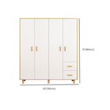 Rechteckige Garderobenschrank moderne einfache Holzgarderobeschrank