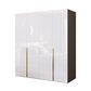 Bedroom Soft Close Doors Armoire Modern Style Wooden Wardrobe Cabinet