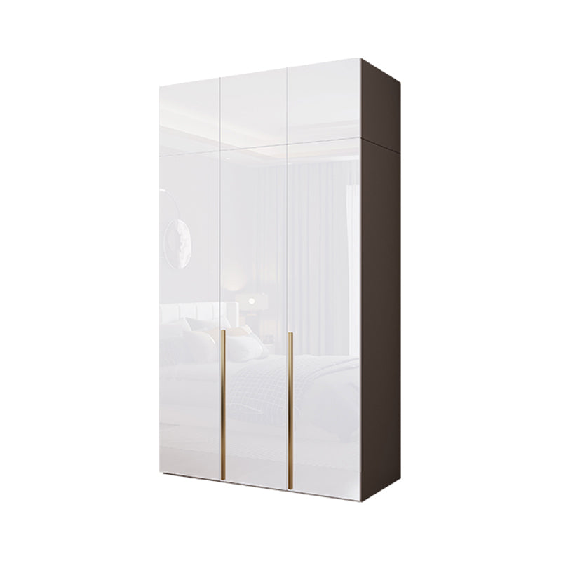 Bedroom Soft Close Doors Armoire Modern Style Wooden Wardrobe Cabinet