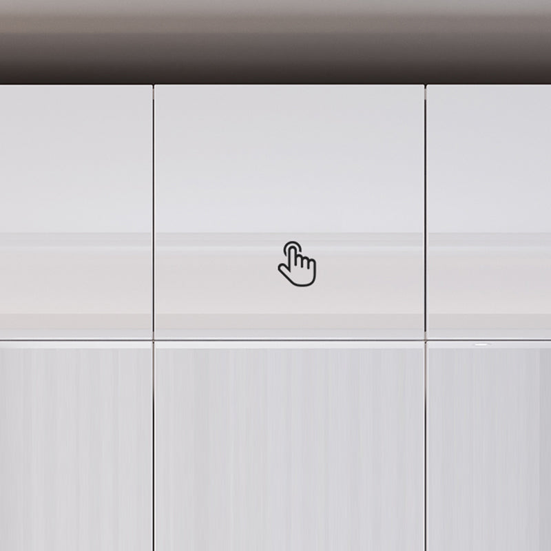 Camera da letto morbida porte chiuse armadi moderni moderni armadio del guardaroba in legno