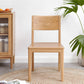 Nordic Armless Backrest Wood Chair with Wooden Legs for Dining Room Clearhalo 'Dining Chairs' 'Dining Tables & Seating' 'dining_chair' 'furn' 'furn_dining_chair' 'Furniture' 'Kitchen & Dining Furniture' 7589339