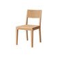 Nordic Armless Backrest Wood Chair with Wooden Legs for Dining Room Natural Ash 1 Piece Clearhalo 'Dining Chairs' 'Dining Tables & Seating' 'dining_chair' 'furn' 'furn_dining_chair' 'Furniture' 'Kitchen & Dining Furniture' 7589363