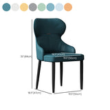 Industrial Style Arm Chair Faux Leather Wingback Chair for Living Room