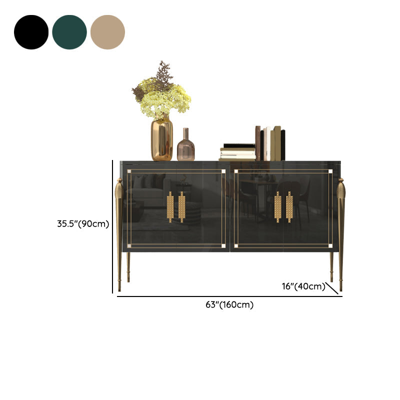 Tavolo moderno tavolo da tavolo ingegnerizzato in legno con porte per soggiorno