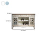 Glam Dining Buffet Birch Buffet Table with Doors for Dining Room Clearhalo 'buffet_sideboard' 'Buffets & Sideboards' 'furn' 'furn_buffet_sideboard' 'Furniture' 'Kitchen & Dining Furniture' 7589910