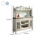Glam Dining Buffet Birch Buffet Table with Doors for Dining Room Clearhalo 'buffet_sideboard' 'Buffets & Sideboards' 'furn' 'furn_buffet_sideboard' 'Furniture' 'Kitchen & Dining Furniture' 7589911