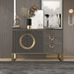 Tavolo da tavolo da tavolo a buffet glam tavolo da sideboard con cassetti per sala da pranzo