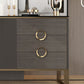 Tavolo da tavolo da tavolo a buffet glam tavolo da sideboard con cassetti per sala da pranzo