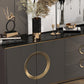 Tavolo da tavolo da tavolo a buffet glam tavolo da sideboard con cassetti per sala da pranzo
