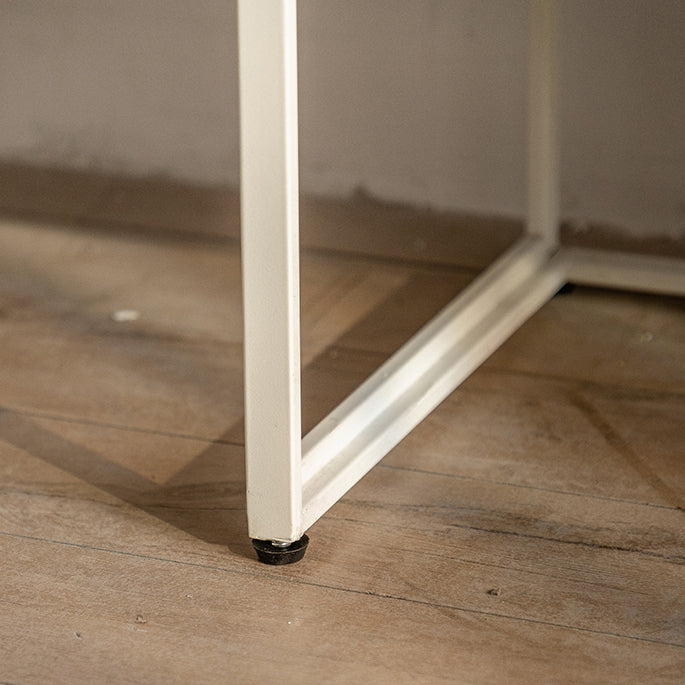 Modern Curio Cabinet Metal Glass Doors Buffet Cabinet for Dining Room