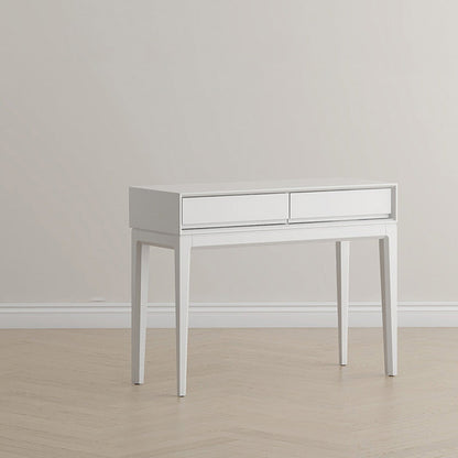 Modern Wooden Mirror Bedroom With Drawer Standing Vanity Dressing Table