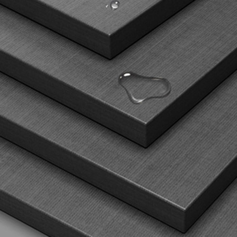 Testa tampone imbottita letto standard con legno grigio di conservazione 38,58 "di altezza