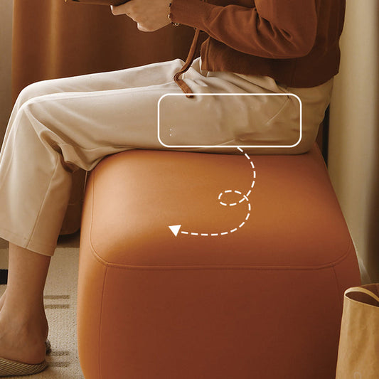 Zeitgenössisches Sofa Wohnzimmer Faux Ledersofa mit goldener Metallbasis