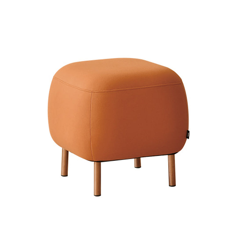 Contemporary Sofa Living Room Faux Leather Sofa with Gold Metal Base