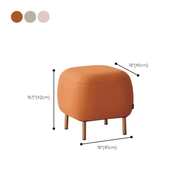 Contemporary Sofa Living Room Faux Leather Sofa with Gold Metal Base