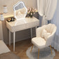 Contemporary Wooden Make-up Vanity in Grey/White With Drawer