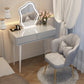 Contemporary Wooden Make-up Vanity in Grey/White With Drawer