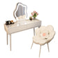 Tavolo da banco di vanità per trucco in legno contemporaneo con cassetti