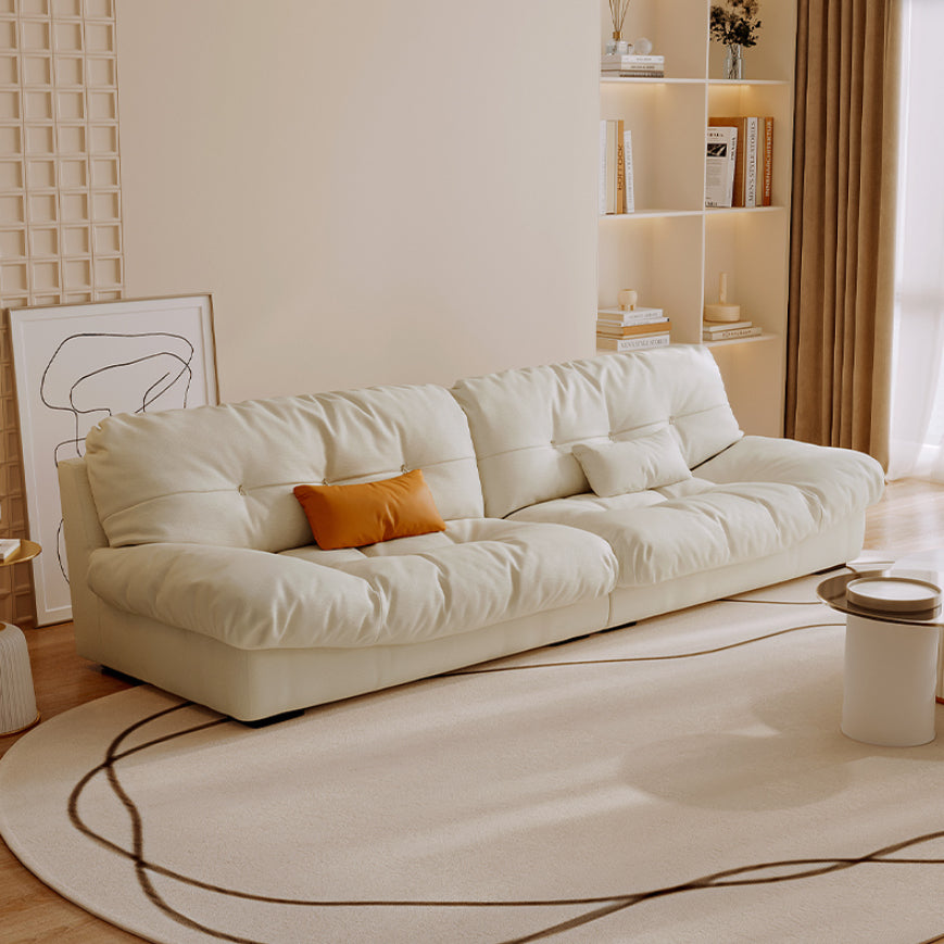 Sedute scandinaviane in tessuto trapuntato in trapuntato a bracciale di divano standard del soggiorno