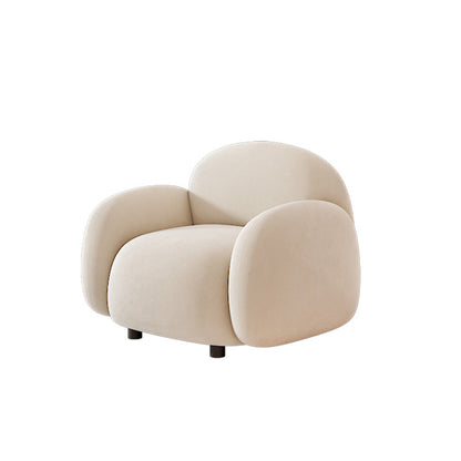 Sedute glam a braccio quadrato cuscini bianchi di divano soggiorno standard