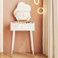 15" Wide Contemporary Make-up Vanity Wooden White Dressing Table Clearhalo 'Bedroom Furniture' 'furn' 'furn_makeup_vanities' 'Furniture' 'Makeup Vanities' 'makeup_vanities' 7591766