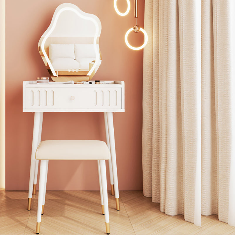 15" Wide Contemporary Make-up Vanity Wooden White Dressing Table Clearhalo 'Bedroom Furniture' 'furn' 'furn_makeup_vanities' 'Furniture' 'Makeup Vanities' 'makeup_vanities' 7591771