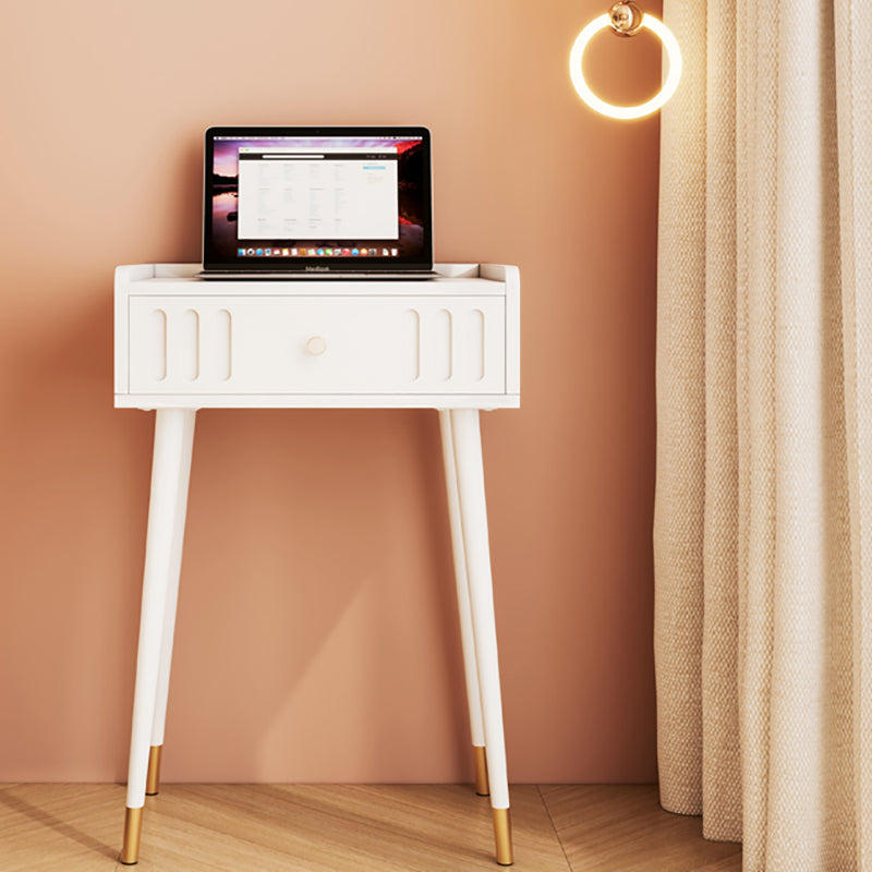 15" Wide Contemporary Make-up Vanity Wooden White Dressing Table Makeup Vanity 20"L x 16"W x 31"H Clearhalo 'Bedroom Furniture' 'furn' 'furn_makeup_vanities' 'Furniture' 'Makeup Vanities' 'makeup_vanities' 7591772